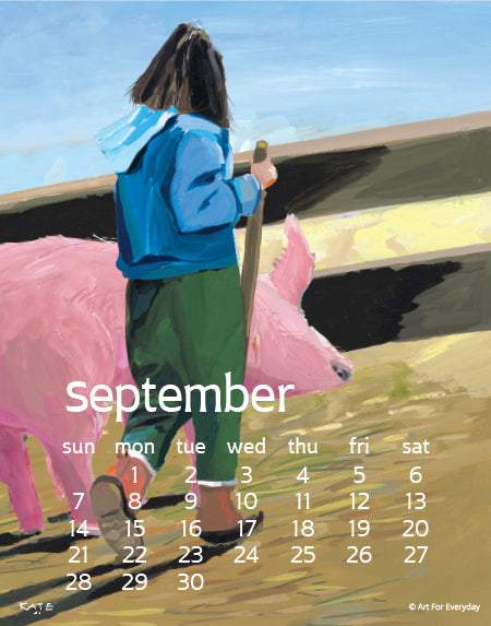 2025 Poster Calendar - 11 x 14 - Kate Libby