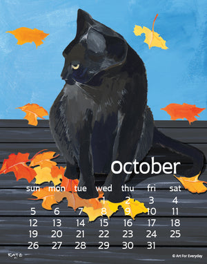 2025 Poster Calendar - 11 x 14 - Kate Libby