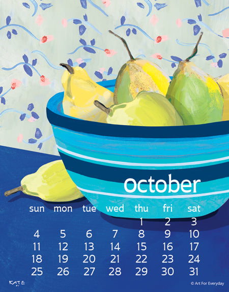 2026 Desktop Calendar - 5 x 7 - Kate Libby