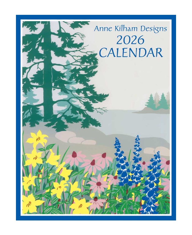 2026 Desktop Calendar - 5 x 7 - Anne Kilham Designs