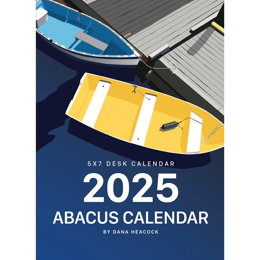 2025 Poster Calendar - 11 x 14 - Abacus