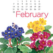 Load image into Gallery viewer, 2027 Desktop Calendar - 5 x 7 - Flowers
