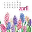 Load image into Gallery viewer, 2027 Desktop Calendar - 5 x 7 - Flowers
