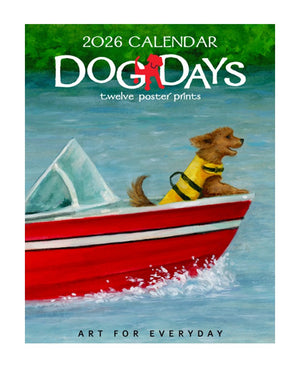 2026 Desktop Calendar - 5 x 7 - Dog Days