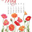 Load image into Gallery viewer, 2027 Desktop Calendar - 5 x 7 - Flowers
