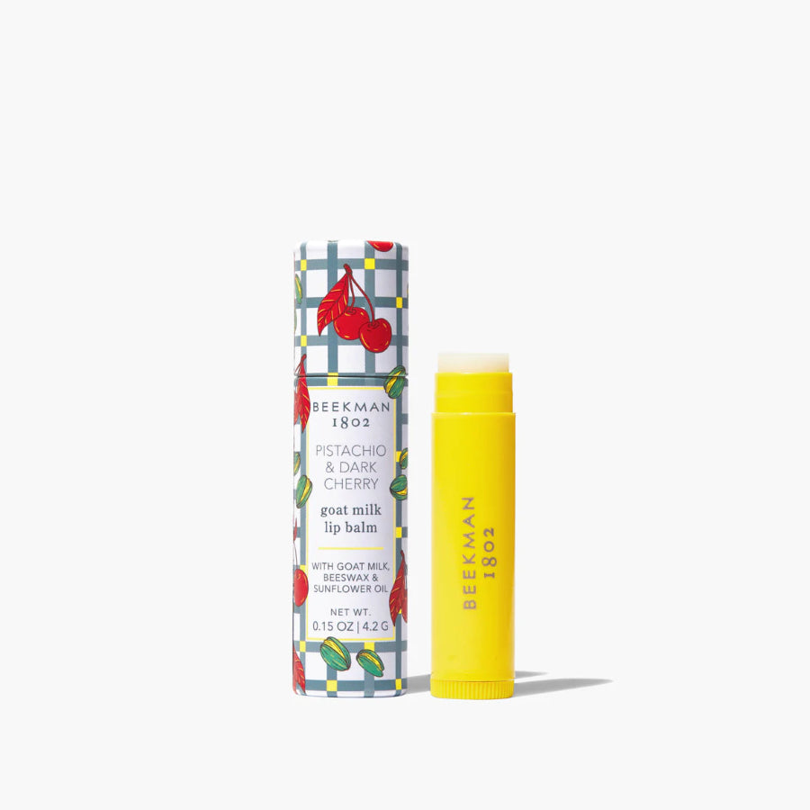 Lip Balm - Pistachio and Dark Cherry