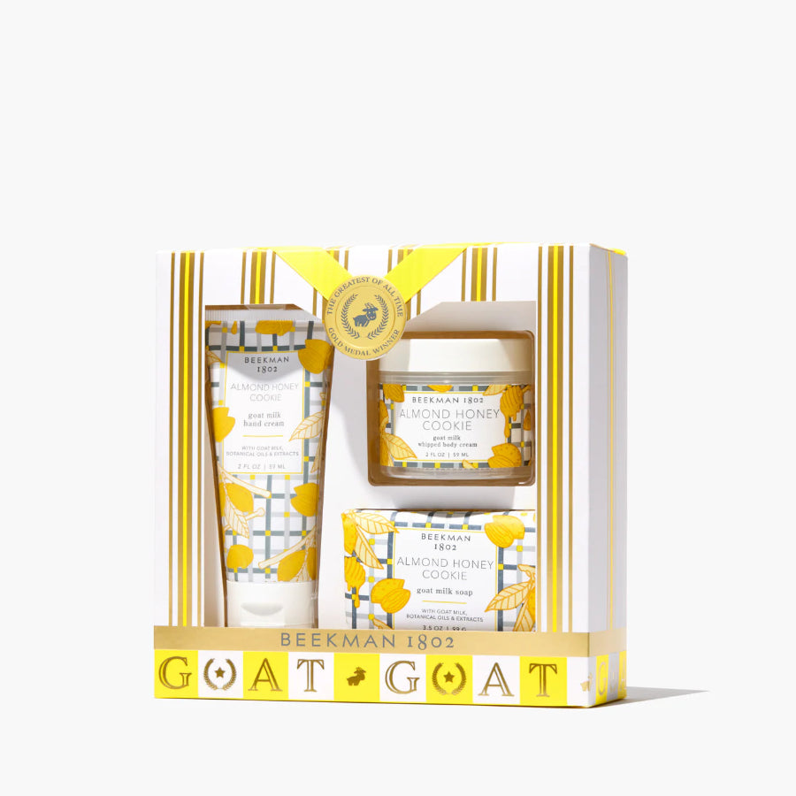 3 Piece Gift Set - Almond Honey Cookie