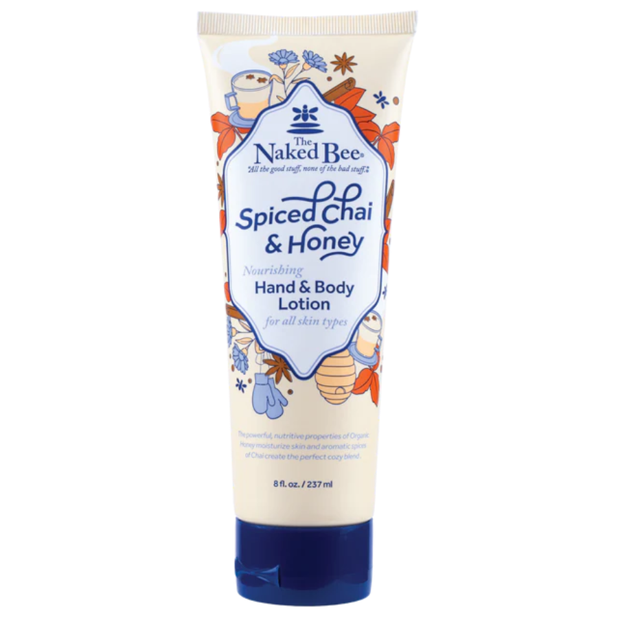 Naked Bee - Spiced Chai & Honey - Hand & Body Lotion 8 oz