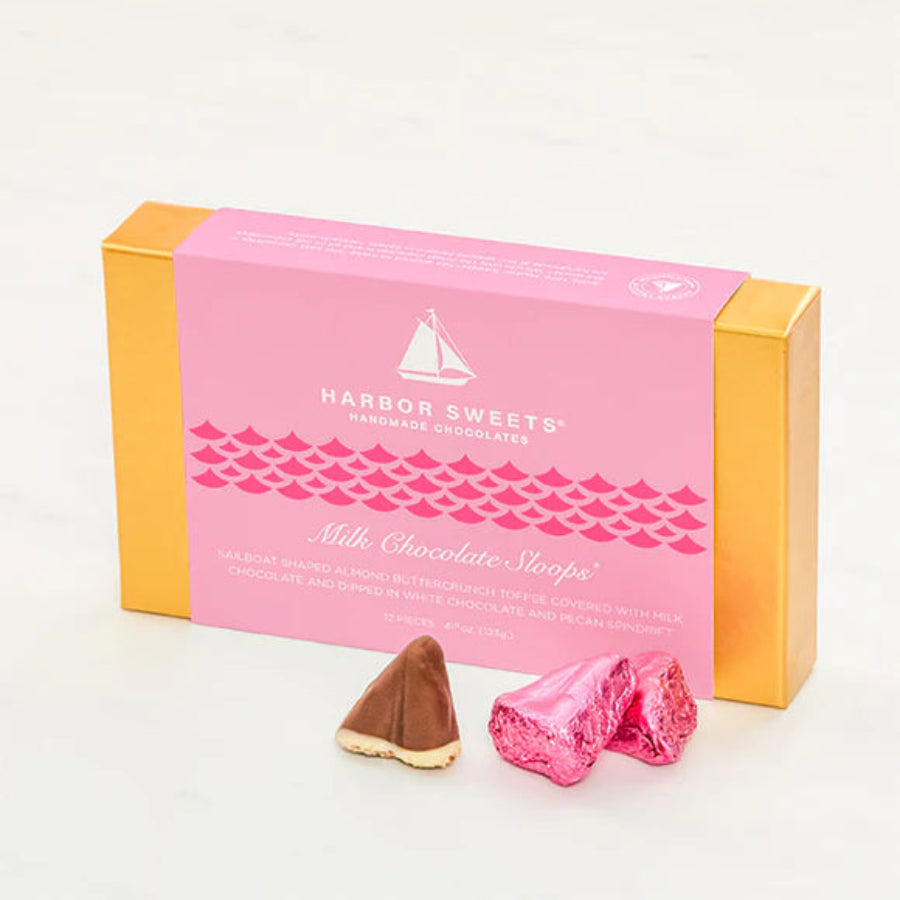 Milk Chocolate Sweet Sloops Gift Box - 12 Pieces