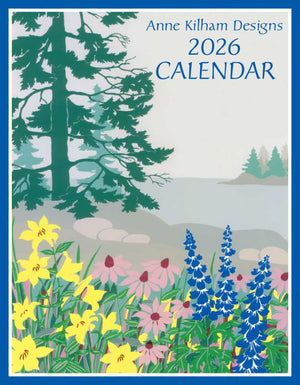 2026 Poster Calendar - 11 x 14 - Anne Kilham Designs