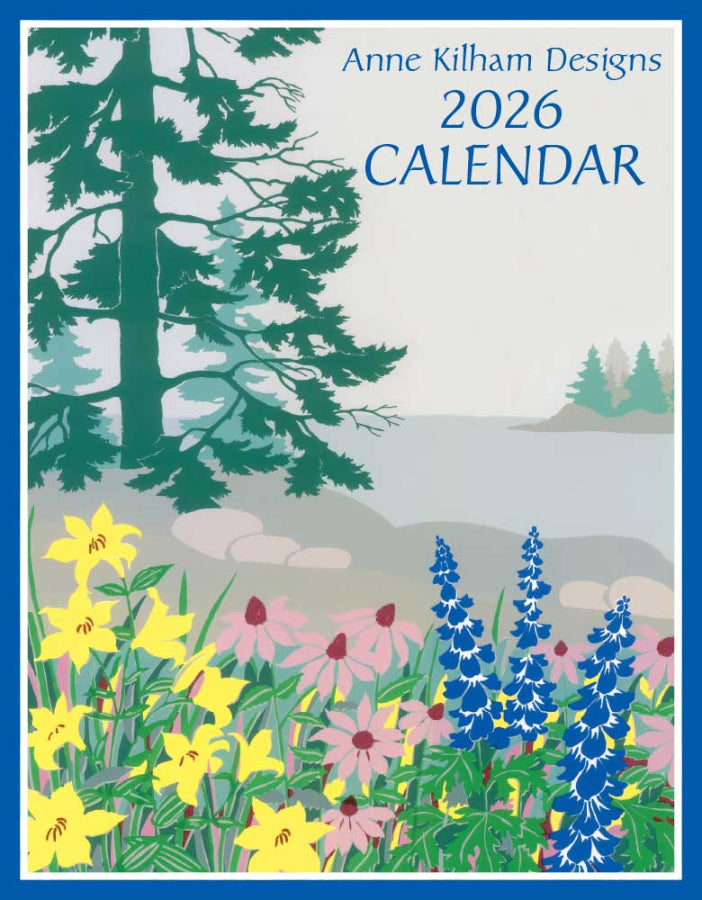 2026 Poster Calendar - 11 x 14 - Anne Kilham Designs