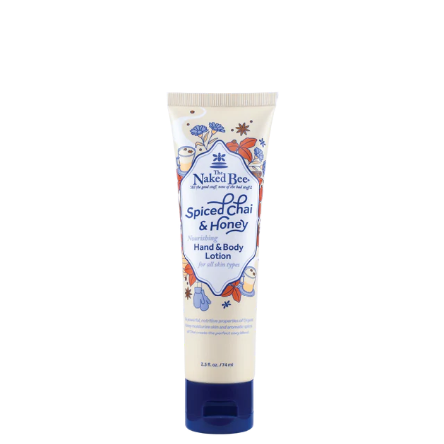 Naked Bee - Spiced Chai & Honey - Hand & Body Lotion 2.25 oz