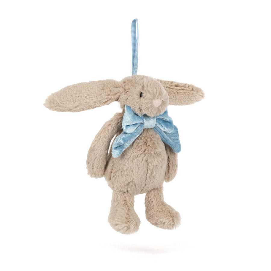Bashful Christmas Bunny Decoration - Not Available Online.  Only Available In Store.