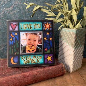 "Love You to the Moon and Back" Frame