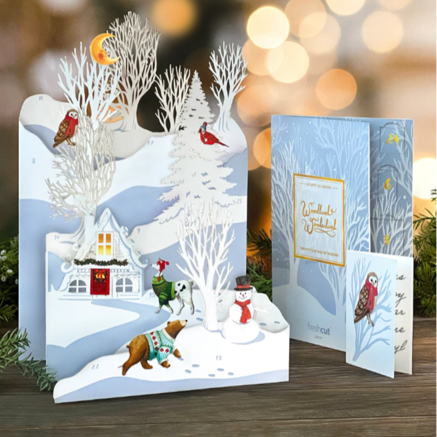 Woodland Wonderland Advent Calendar - Freshcut Paper