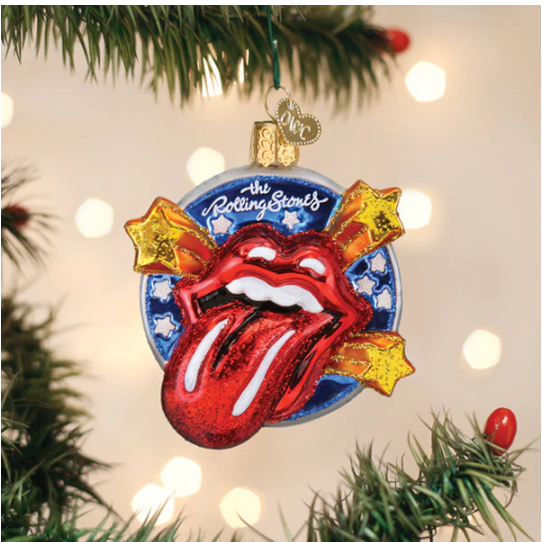 Rolling Stone Tongue -  Old World Christmas