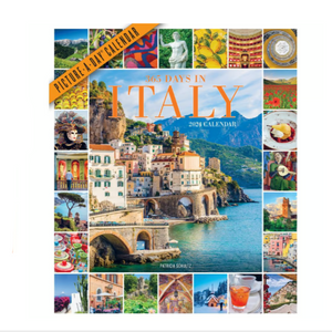 2025 Wall Calendar - 365 Days In Italy