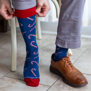 Men's Royal Socks - Candy Cane