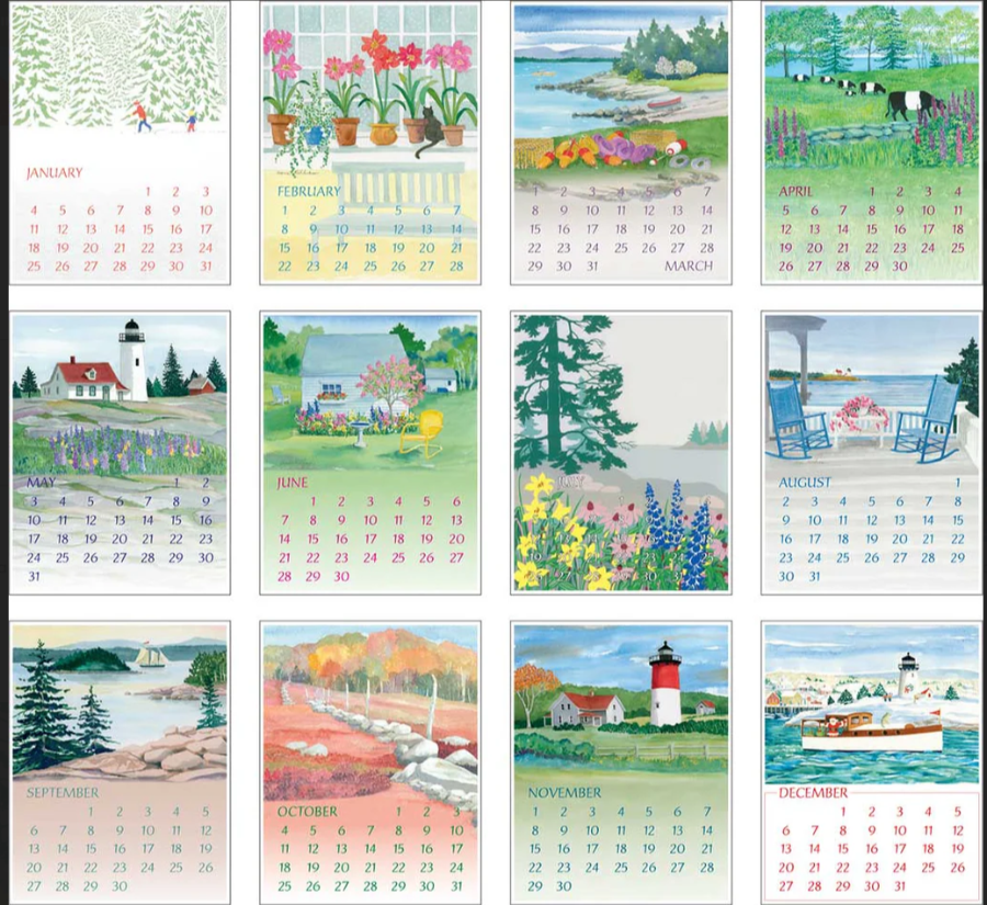 2026 Poster Calendar - 11 x 14 - Anne Kilham Designs