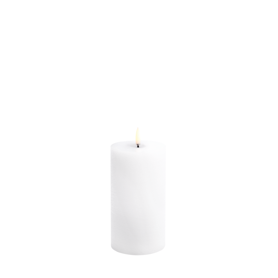 Uyuni 3"x 6" Nordic White Pillar Candle