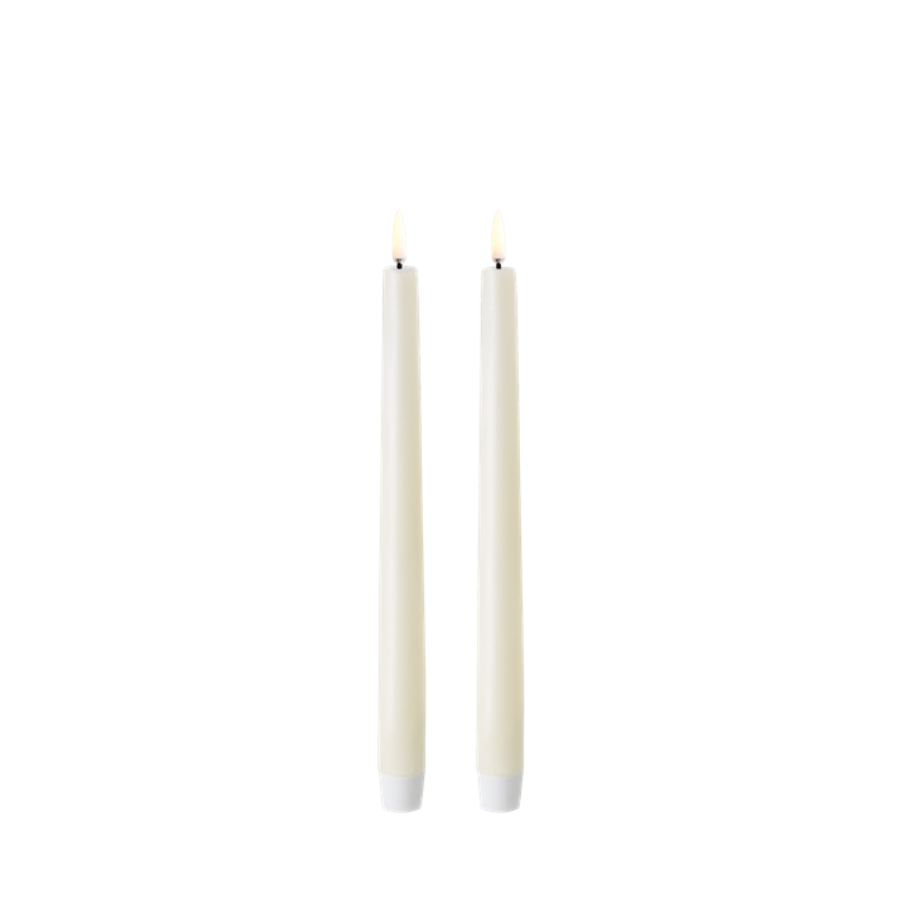 Uyuni Classic 10" Taper Candles Ivory