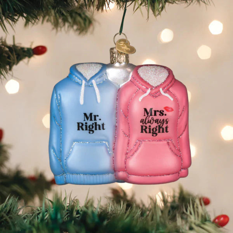 Mr.&Mrs.Hoodies - Old World Christmas