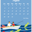 Load image into Gallery viewer, 2027 Poster Calendar - 11 x 14 - Cape Cod
