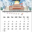 Load image into Gallery viewer, 2027 Poster Calendar - 11 x 14 - Boston
