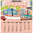 Load image into Gallery viewer, 2027 Jewel Case Calendar - 5" x 5.5" - Boston
