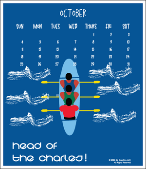 2026 Jewel Case Calendar - 5" x 5.5" - Boston Sports