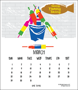 2026 Poster Calendar - 11 x 14 - Cape Cod