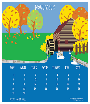 2026 Poster Calendar - 11 x 14 - Cape Cod