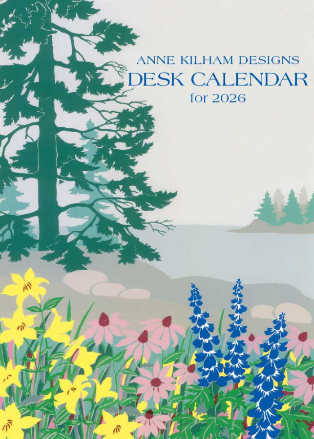 2026 Desktop Calendar - 5 x 7 - Anne Kilham Designs