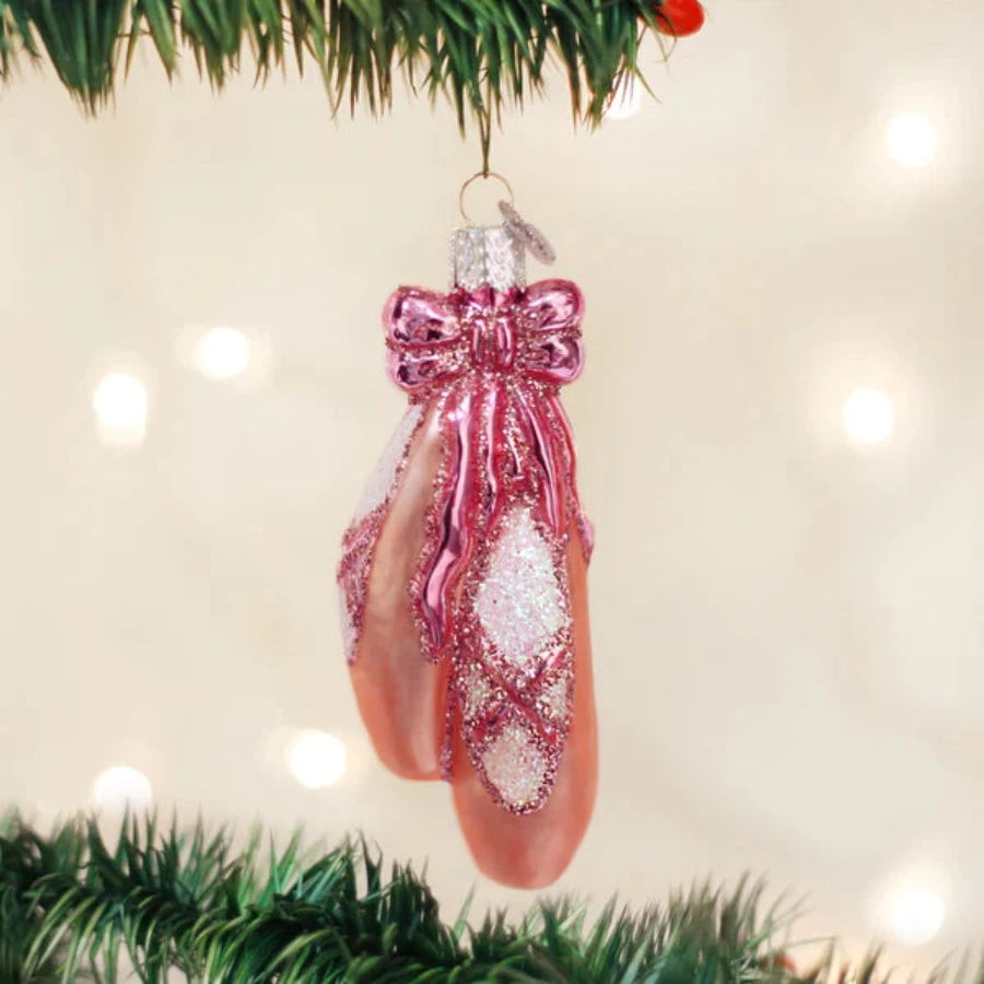 Ballet Toe Shoes -  Old World Christmas