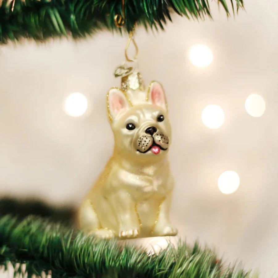 French Bull Dog - Old World Christmas