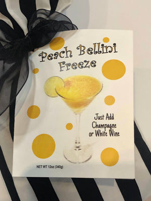 Wine Freeze Bags - Peach Bellini