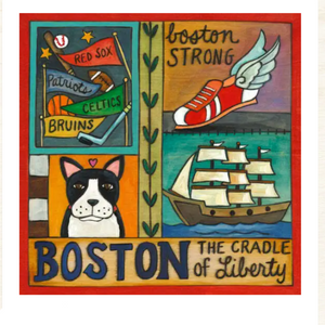 9" Plaque - Boston