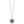 Load image into Gallery viewer, Adela Heart Mini Necklace-Blue
