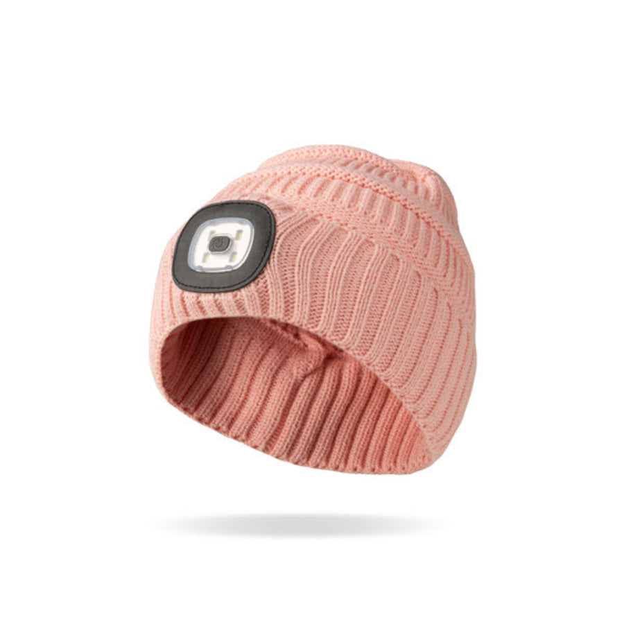 Night Scope Kid's Dakota LED Beanie - Pink