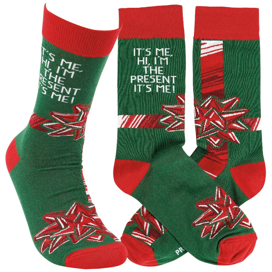 Socks - Holiday - It's Me, Hi, I'm the Present It's Me!