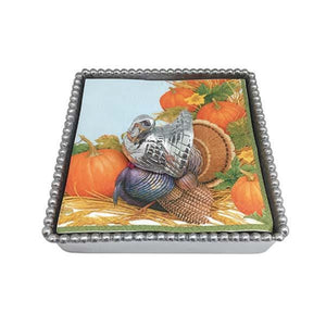 Beaded Napkin Box - Turkey