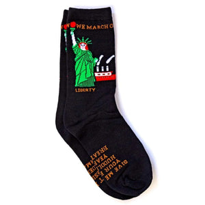Maggie Stern Stitches-Statue of Liberty Crew Socks