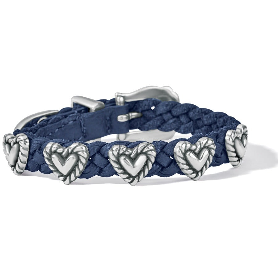 Roped Heart Braid Bandit-French Blue