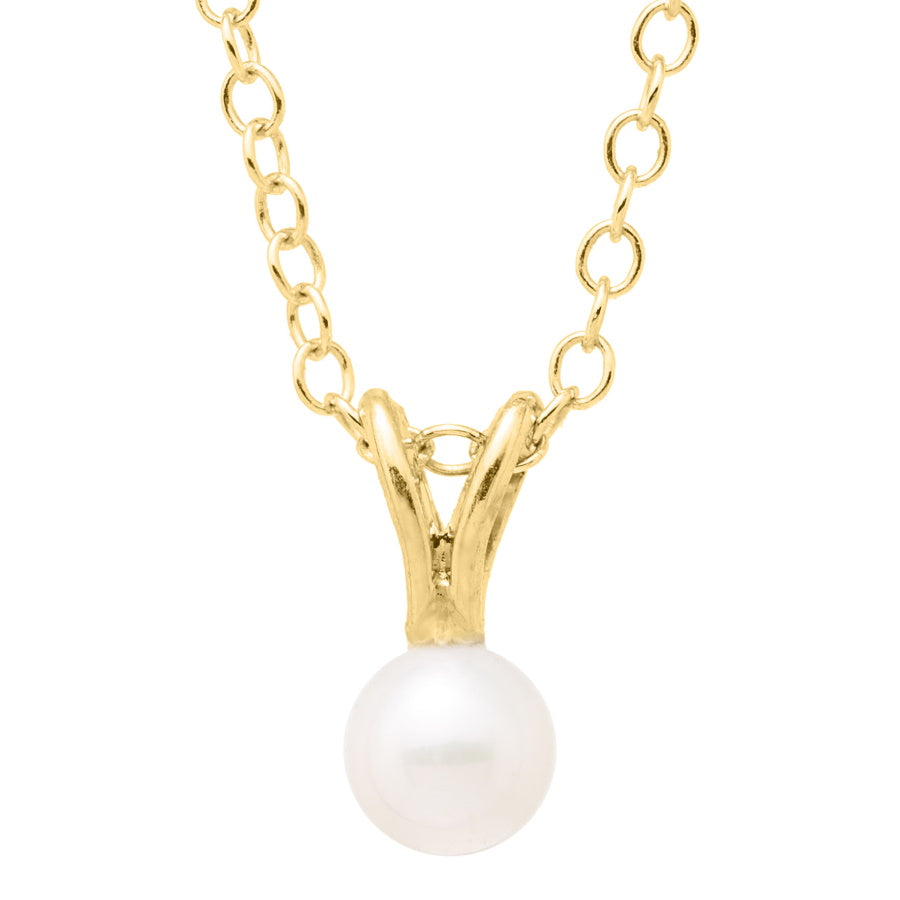 14K GF  Pearl Pendant-Children