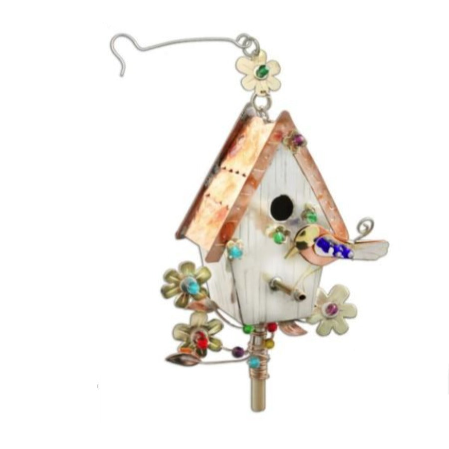 Bluebird Birdhouse - Ornament