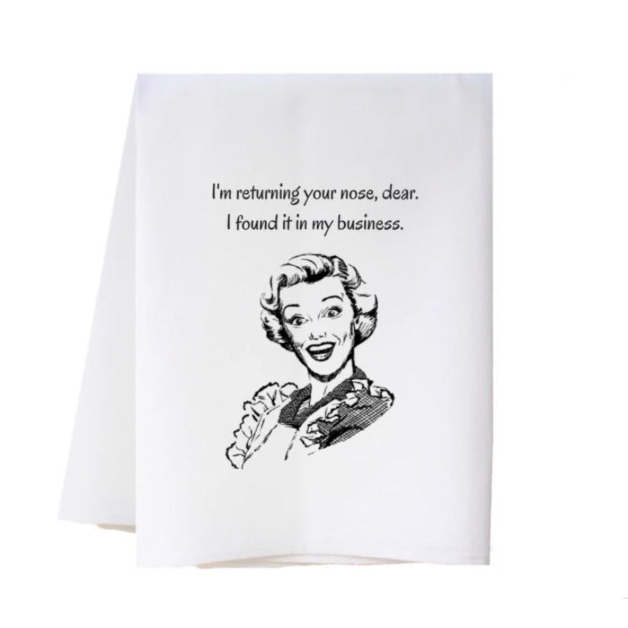 Flour Sack Towel - In My Business