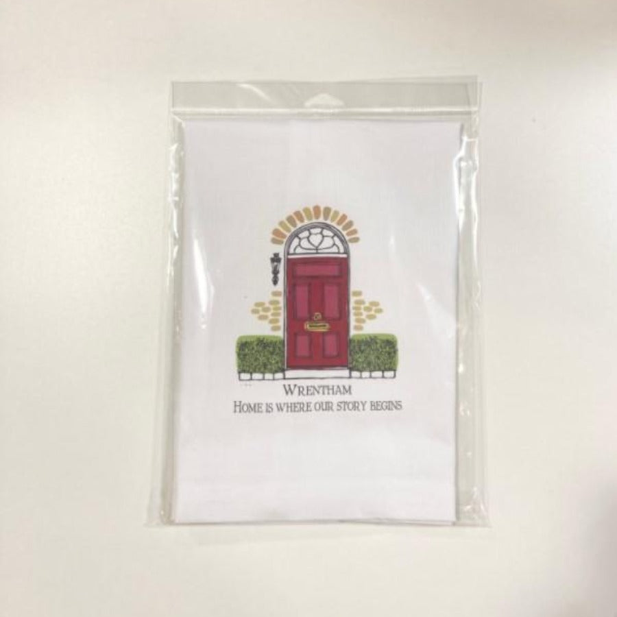 Hand Towel - Home Is Where Our Story Begins - Wrentham