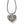 Load image into Gallery viewer, Neptune&#39;s Rings Convertible Reversible Heart Necklace
