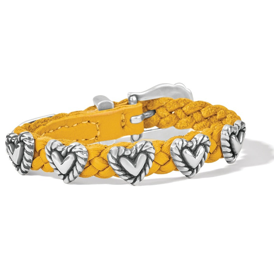 Roped Heart Braid Bandit-Lemonade