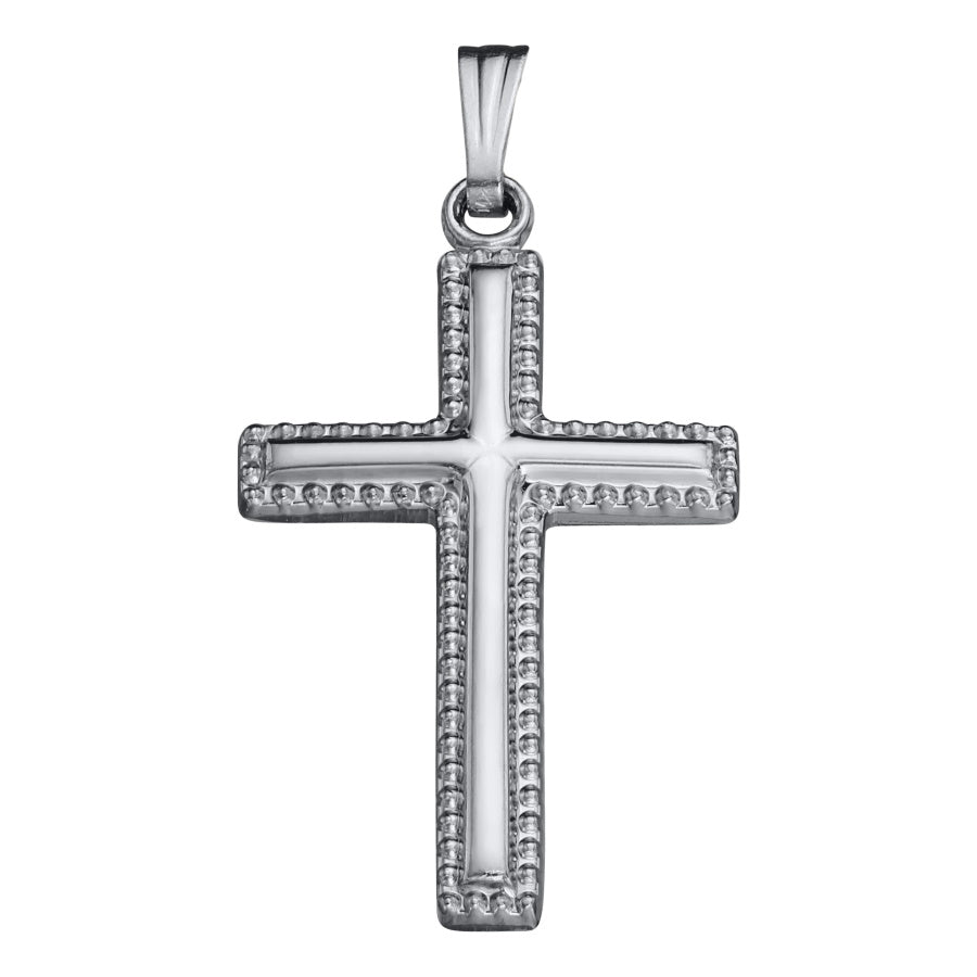 SS Cross Necklace-Adult
